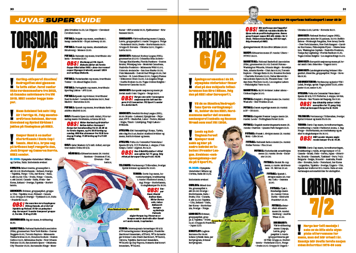 Sportsavisen 5. februar