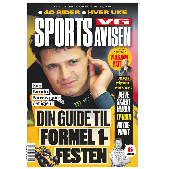 Sportsavisen 26. februar