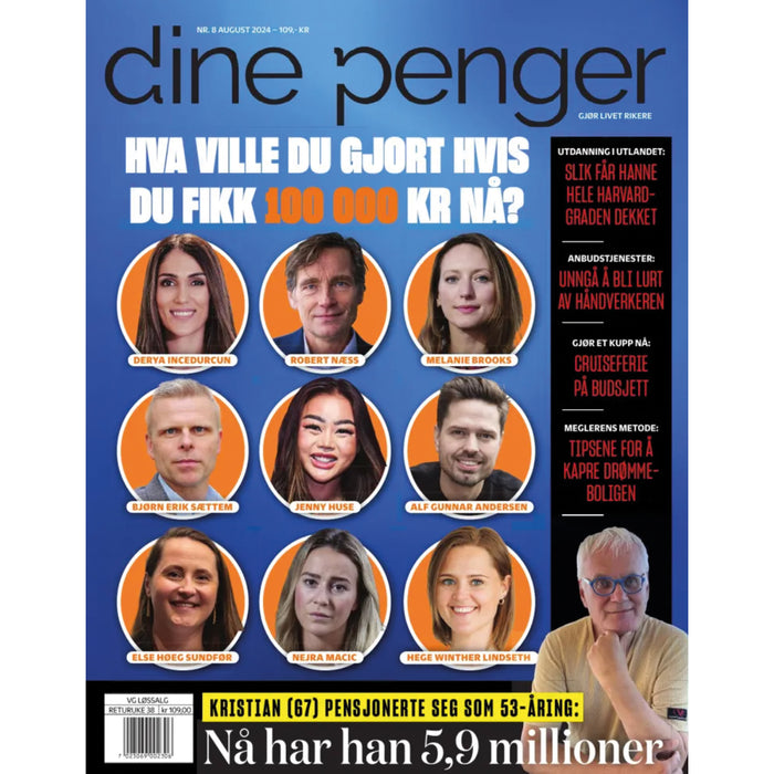 Dine Penger 8/24