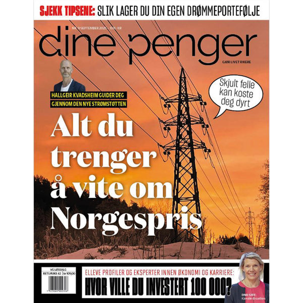 Dine Penger 09/25