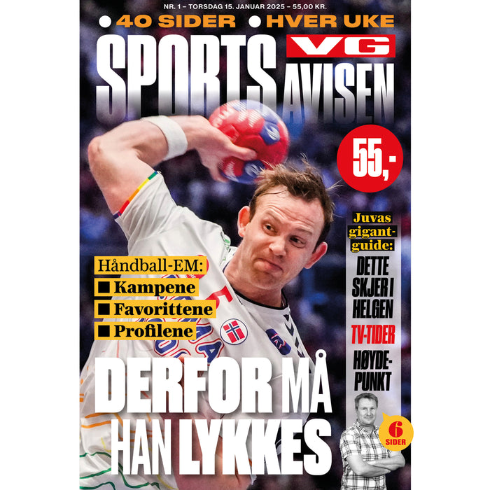 Sportsavisen 15. januar