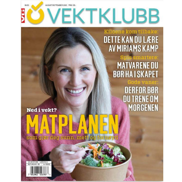 Vektklubb august 2025